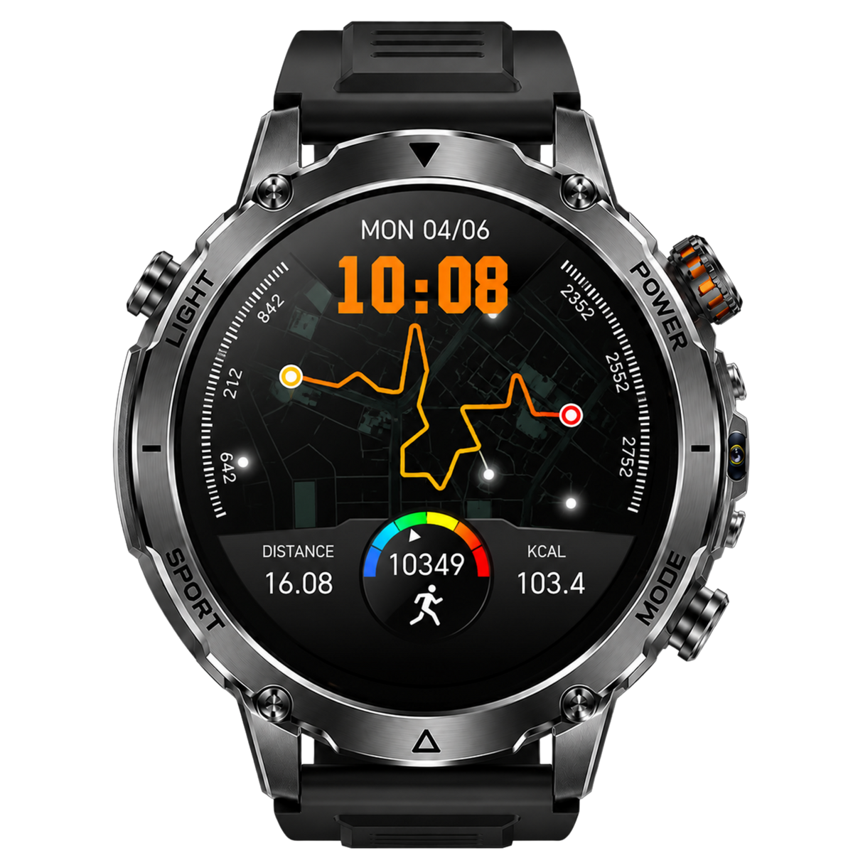 Rovix rugged smartwatch for tradesmen