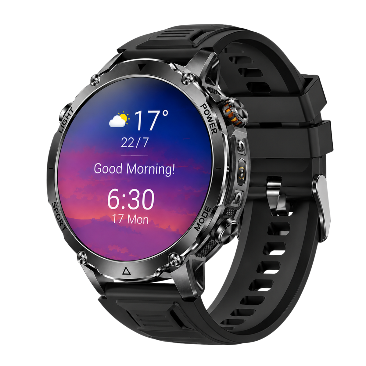 Rovix rugged smartwatch for tradesmen